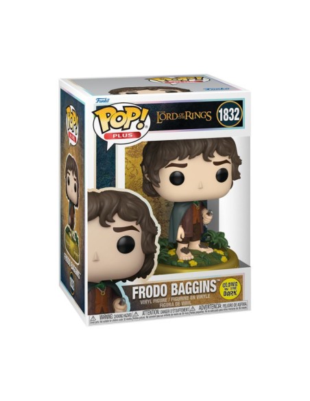 Figura Funko Pop! Plus Películas El Señor de los Anillos Frodo Modelo 1832 | 86430 | Brilla en la Oscuridad