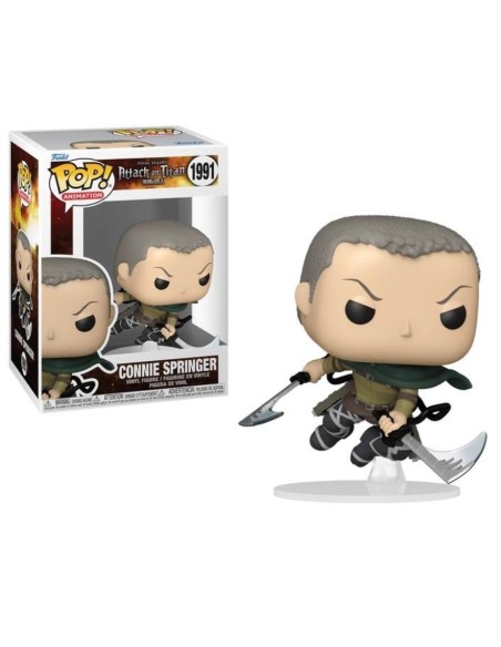 Figura Funko Pop! Animación El Ataque de los Titanes Connie Springer Modelo 1991 | 80370