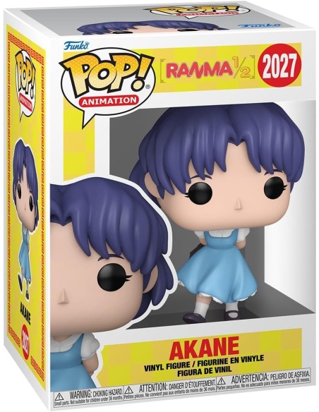 Figura Funko Pop! Animación Ranma 1/2 Akane Modelo 2027 | 86782