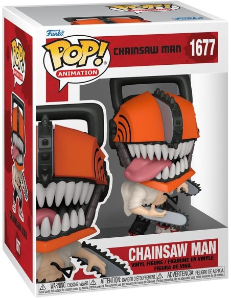Figura Funko Pop! Animación Chainsaw Man Modelo 1677 | 80324