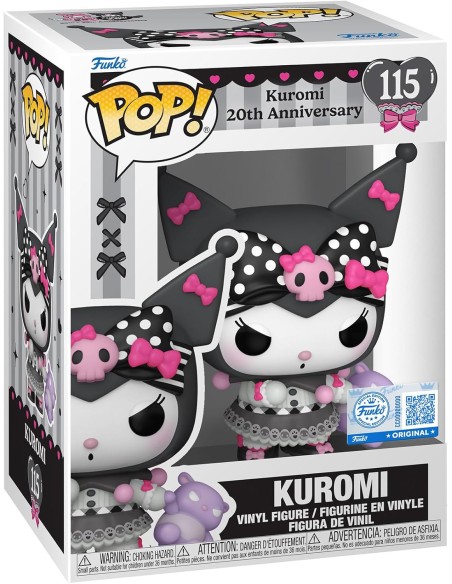 Figura Funko Pop! Kuromi 20 Aniversario Kuromi Modelo 115 | 88860 Edición Especial