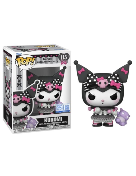 Figura Funko Pop! Kuromi 20 Aniversario Kuromi Modelo 115 | 88860 Edición Especial