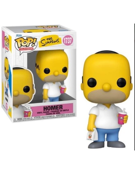 Figura Funko Pop! Los Simpsons Homer Modelo 1737 | 86406
