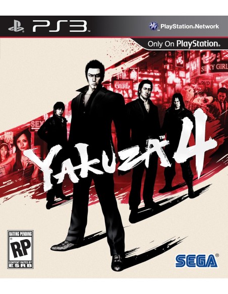 Juego Yakuza 4 para Playstation 3 | PS3 | Importación USA