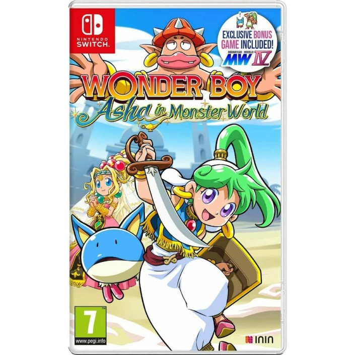 Juego Wonder Boy Asha in Monster World Edición...