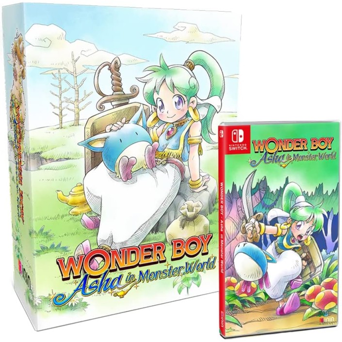 Juego Wonder Boy Asha in Monster World Edición...