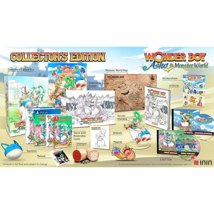 Juego Wonder Boy Asha in Monster World Edición...