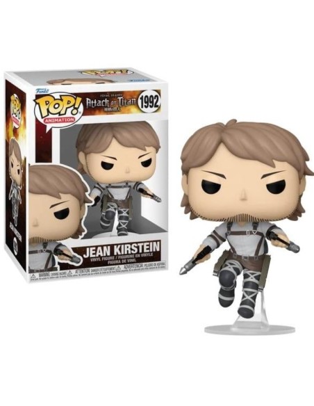 Figura Funko Pop! Animación El Ataque de los Titanes Jean Kirstein Modelo 1992 | 80372