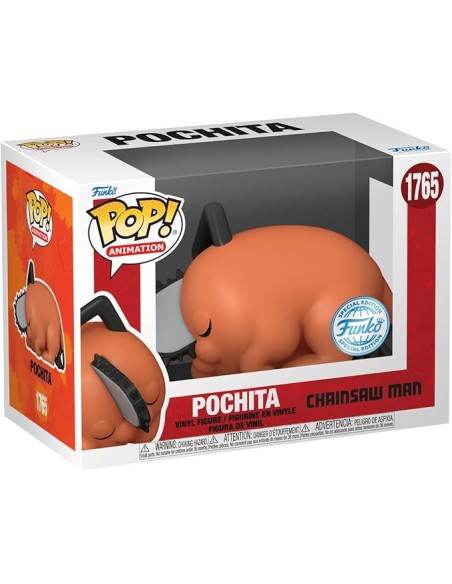 Figura Funko Pop! Animación Chainsaw Man Pochita Modelo 1765 | 84412 Edición Especial
