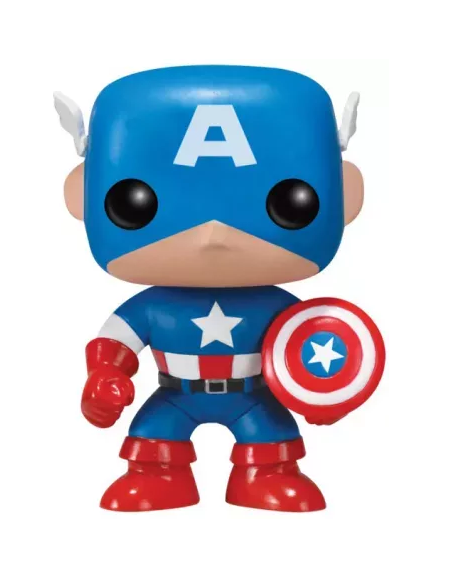 Figura Funko Pop! Marvel Capitán América Modelo 06 | 02224