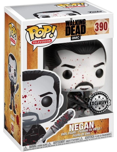 Figura Funko Pop! Series The Walking Dead Negan Edición Exclusiva Modelo 390 | 22498