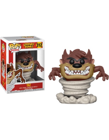 Figura Funko Pop! Animación Looney Tunes Taz Modelo 312 | 26565