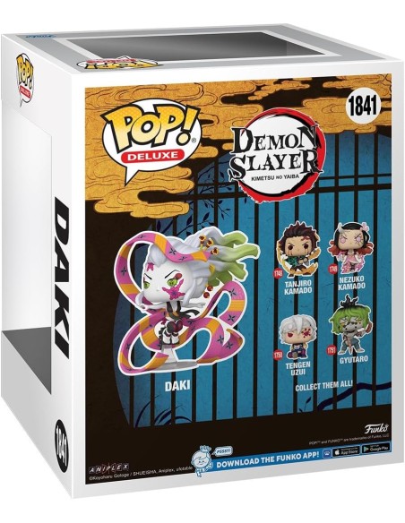 Figura Funko Super Pop! Deluxe Demon Slayer Daki Demon Form Modelo 1841 | 80331