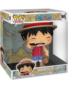 Figura Funko Pop! Jumbo 10" One Piece Luffy Modelo 1945 |... 2