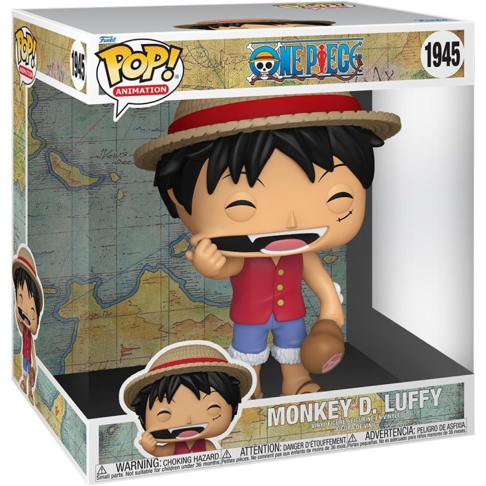 Figura Funko Pop! Jumbo 10" One Piece Luffy...