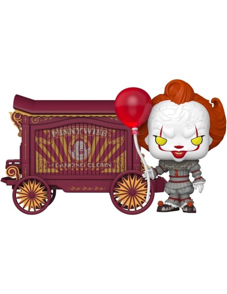Figura Funko Pop! Películas It Welcome To Derry Pennywise con Carro Modelo 49 | 86243