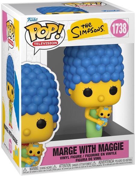 Figura Funko Pop! Los Simpsons Marge con Maggie Modelo 1738 | 86407