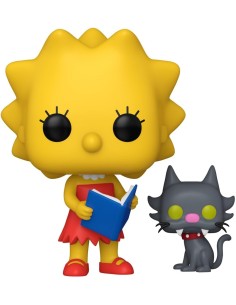 Figura Funko Pop! Los Simpsons Lisa con Bola de Nieve...
