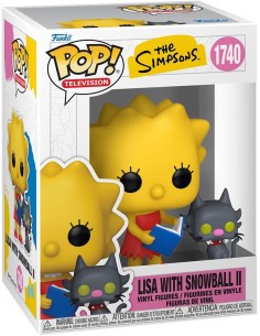 Figura Funko Pop! Los Simpsons Lisa con Bola de Nieve... 2