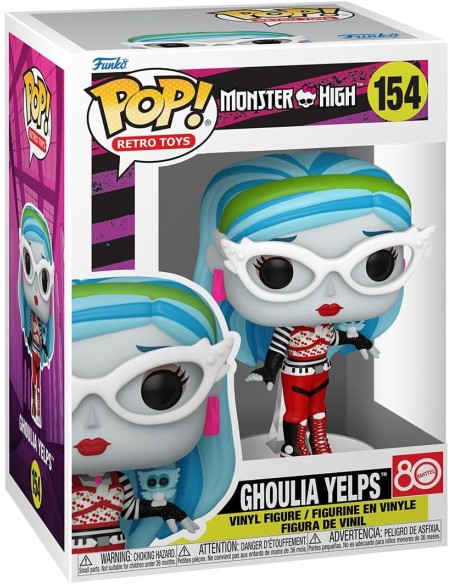 Figura Funko Pop! Juguetes Retro Monster High Ghoulia Yelps Modelo 164 | 83819