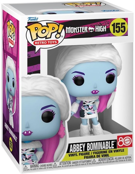 Figura Funko Pop! Juguetes Retro Monster High Abbey Bominable  Modelo 155 | 83818
