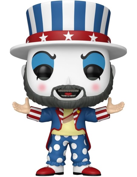 Figura Funko Pop! Plus La casa de los 1000 Cadáveres Captain Spaulding  Modelo 1850 | 86445