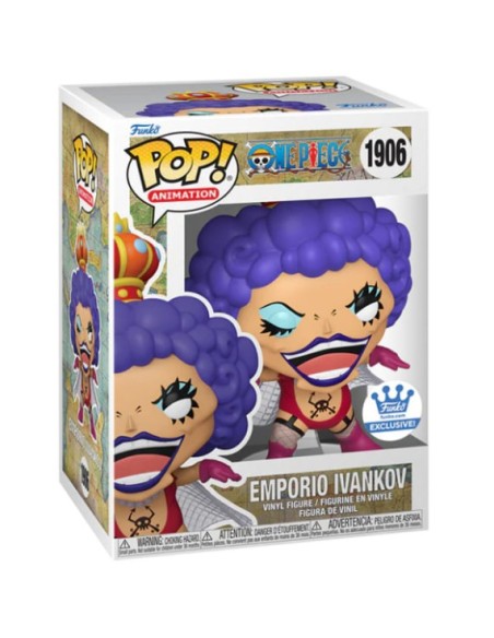Figura Funko Pop! Animación One Piece Emporio Ivankov Modelo 1906 | 84483 Edición Exclusiva