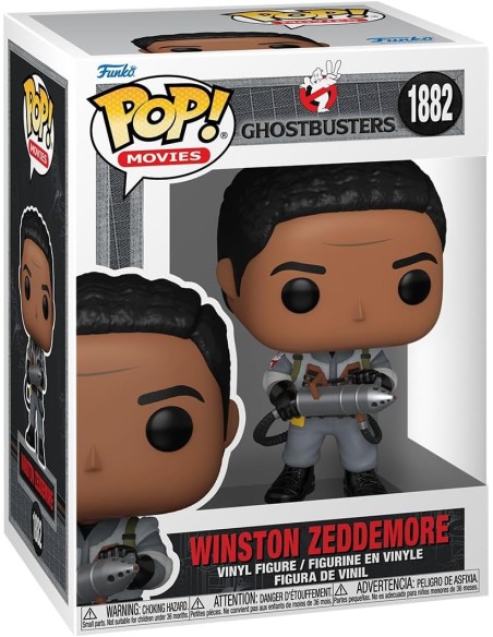 Figura Funko Pop! Películas Cazafantasmas 2 Winston Zeddemore Modelo 1882 | 75953
