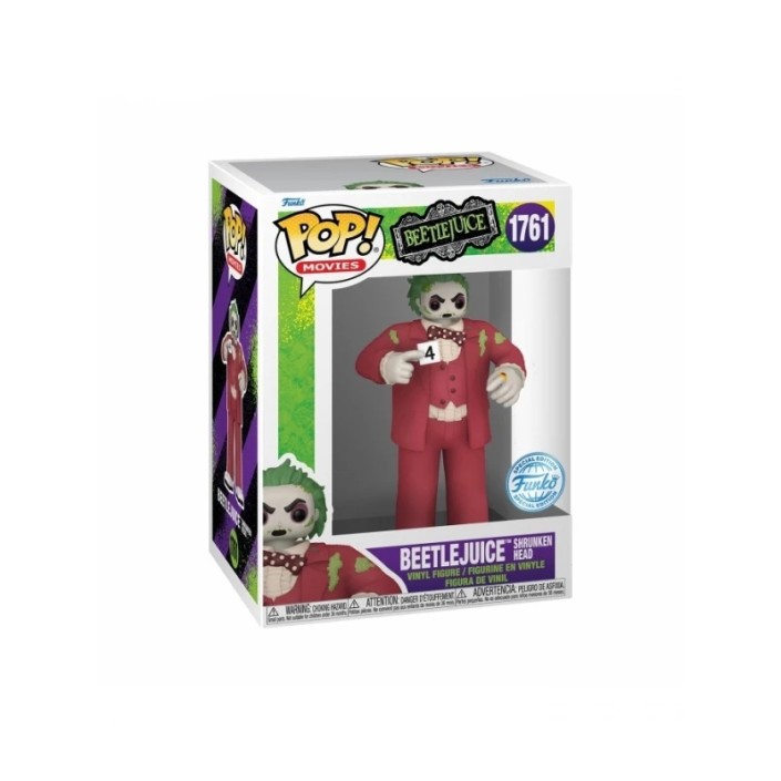 Figura Funko Pop! Películas Beetlejuice Cabeza...