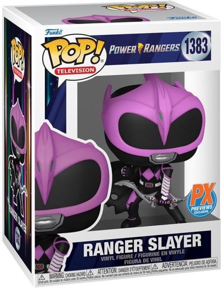 Figura Funko Pop! Televisión Power Rangers Ranger Slayer Modelo 1383 | 73960 Edición Exclusiva PX