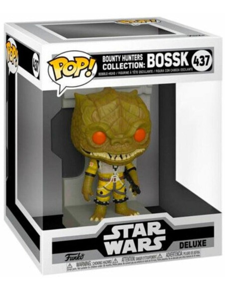 Figura Funko Pop! Deluxe Star Bounty Hunters Collection: Bossk Modelo 437 | 55828 Edición Especial