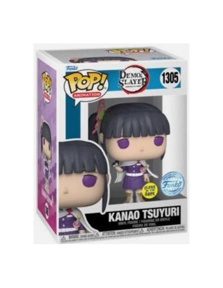 Figura Funko Pop! Demon Slayer Kanao Tsuyuri Modelo 1305 | 68941 Edición Especial Brilla en la Oscuridad
