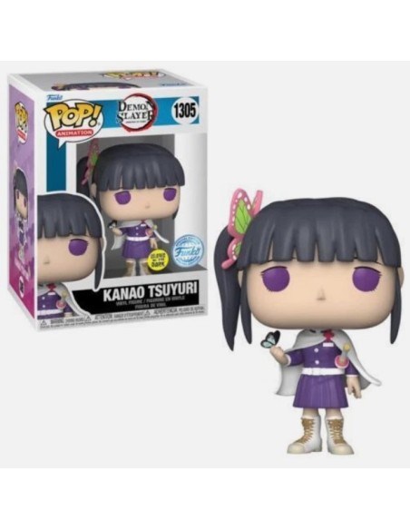 Figura Funko Pop! Demon Slayer Kanao Tsuyuri Modelo 1305 | 68941 Edición Especial Brilla en la Oscuridad