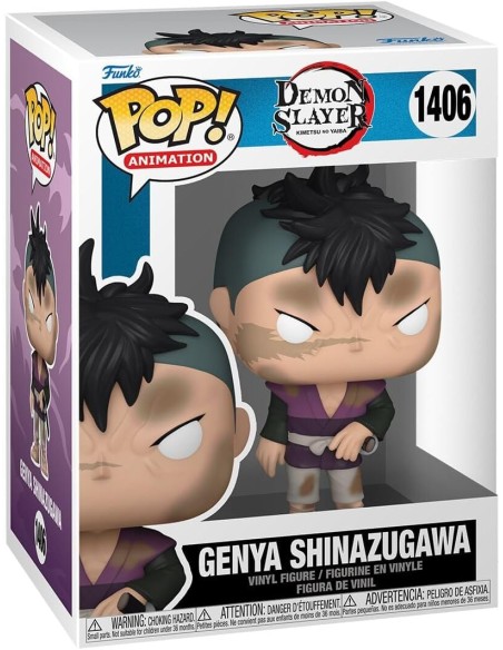 Figura Funko Pop! Demon Slayer Genya Shinazugawa Modelo 1406 | 72609