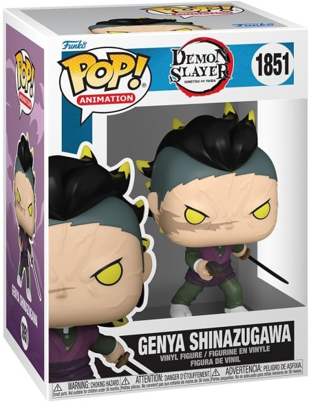 Figura Funko Pop! Demon Slayer Genya Shinazugawa Modelo 1851 | 85328