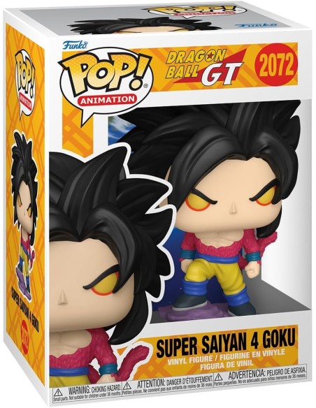 Figura Funko Pop! Dragon Ball GT Super Saiyan 4 Goku Modelo 2072 | 86496