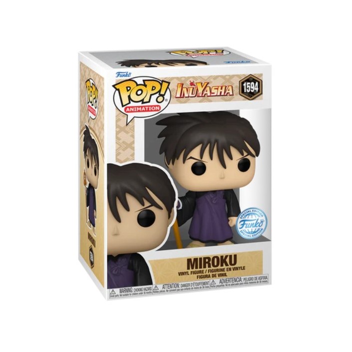 Figura Funko Pop! Animación Inuyasa Miroku...