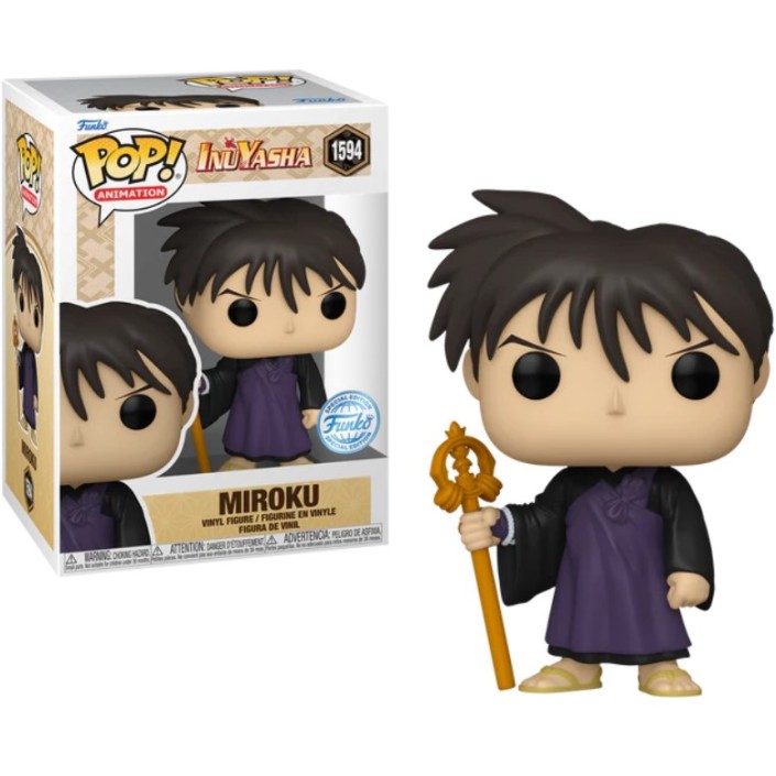 Figura Funko Pop! Animación Inuyasa Miroku...