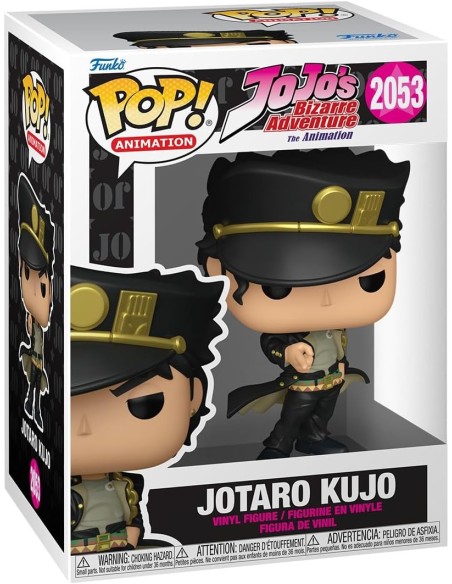 Figura Funko Pop! Animación Jojo´s Bizarre Adventure Jotaro Kujo Modelo 2053 | 88460