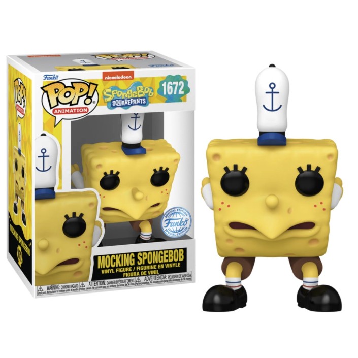 Figura Funko Pop! Animación Bob Esponja Bob...