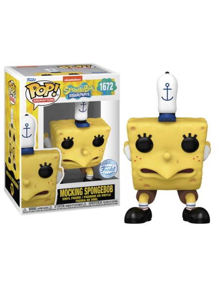 Figura Funko Pop! Animación Bob Esponja Bob Esponja Burlón Modelo 1672 | 78498 Edición Especial