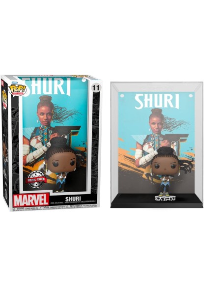 Figura Funko Pop! Comic Covers Marvel Shuri Modelo 11 | 63305 Edición Especial