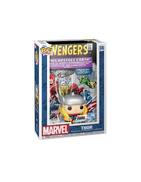 Figura Funko Pop! Comic Covers Marvel The Avengers Thor Modelo 38 | 74593 Edición Especial
