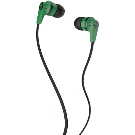 Auriculares Universales INKd 2 Skullcandy en Color Verde y Negro Original Nuevo