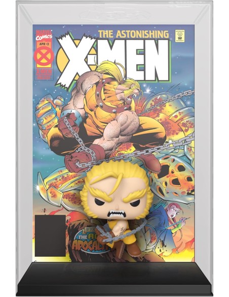 Figura Funko Pop! Comic Covers Marvel X-Men Diente de Sable Modelo 63 | 84426 Edición Especial