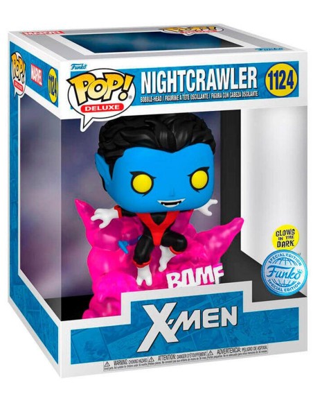 Figura Funko Pop! Deluxe Marvel X-Men Nightcrawler Modelo 1124 | 66519 Edición Especial