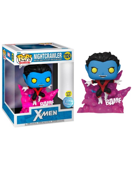 Figura Funko Pop! Deluxe Marvel X-Men Nightcrawler Modelo 1124 | 66519 Edición Especial