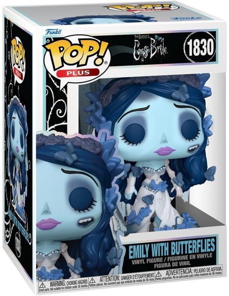 Figura Funko Pop! Plus La Novia Cadáver Emily con Mariposas Modelo 1830 | 86263