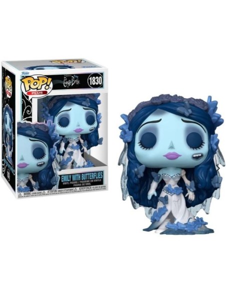 Figura Funko Pop! Plus La Novia Cadáver Emily con Mariposas Modelo 1830 | 86263