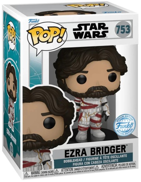 Figura Funko Pop! Star Wars Ezra Modelo 753 | 84602 Edición Especial